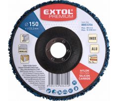 Kotúč brúsny silikón-karbid, Ø150mm, EXTOL PREMIUM