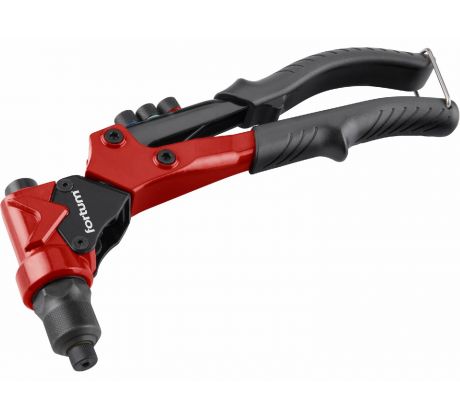 Kliešte nitovacie s otočnou hlavou, 260mm, 2v1, nity 2,4-4,8mm, matice M3-M6, FORTUM