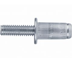 Skrutky nitovacie pozinkované, M4x12mm, 50ks, FORTUM