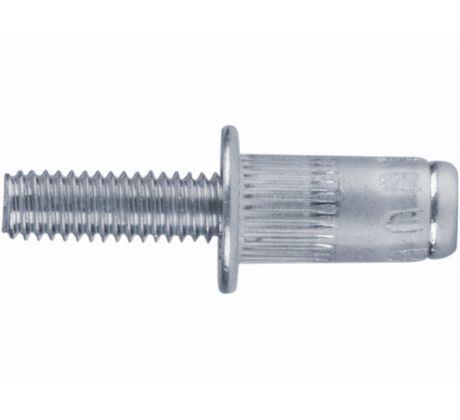 Skrutky nitovacie pozinkované, M4x12mm, 50ks, FORTUM