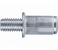 Skrutky nitovacie pozinkované, M8x12mm, 15ks, FORTUM