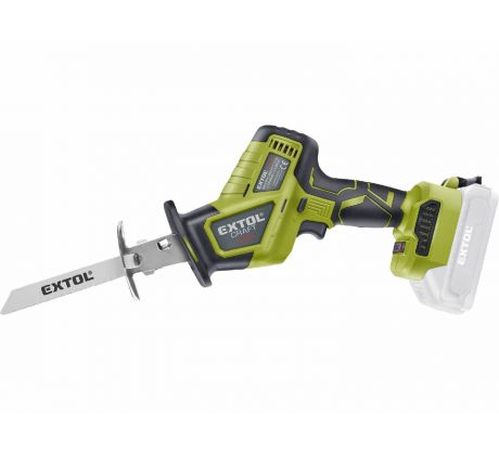 Píla chvostová akumulátorová bezuhlíková, 20V, bez aku a nabijačky, kmit 22mm, EXTOL CRAFT