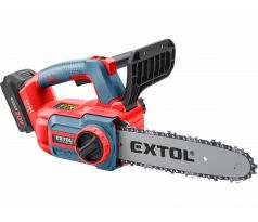 Píla reťazová aku Share20V, 1x 2Ah, čepeľ 300mm, EXTOL PREMIUM
