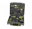 Sada náradia 46-dielna s aku vŕtačkou, 1x 12V/2Ah Li-ion, EXTOL CRAFT