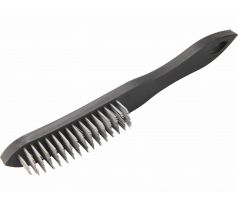 Kefa ručná oceľová, 5-radová, 290mm, plastová rukoväť, EXTOL CRAFT