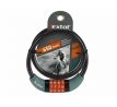 Zámok na bicykel číselný kód, Ø10mmx650mm, 4-miestny kód, EXTOL PREMIUM