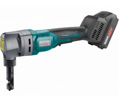 Nožnice na plech vystrihovacie aku Share20V, 1x 2Ah, max. 2,5mm, bezuhlíkový motor, EXTOL INDUSTRIAL