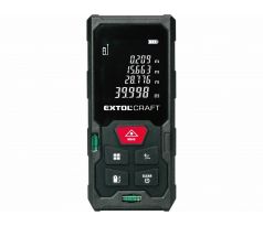 Merač vzdialenosti laserový do 50m / +-2mm, LCD, EXTOL CRAFT