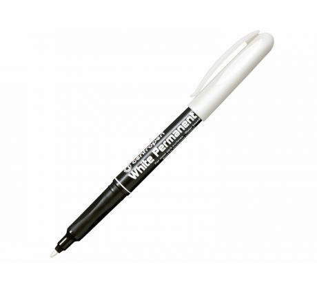 Popisovač biely 2686 permanentný, šírka stopy 1,2mm