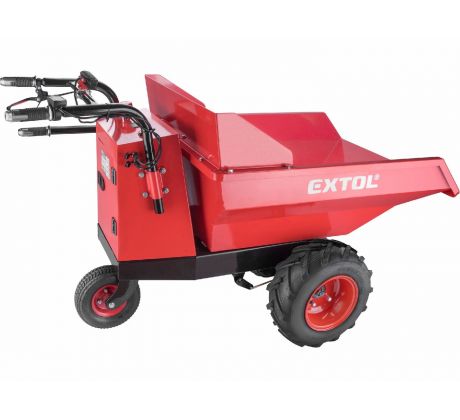Dumper - transportér s elektrickým pohonom, 400kg, 200l, 48V/15Ah, EXTOL PREMIUM