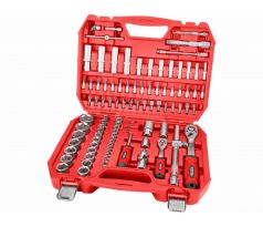 Sada nástrčných a zástrčných kľúčov, 1/4", 1/2", 94ks, CrV/S2, EXTOL PREMIUM