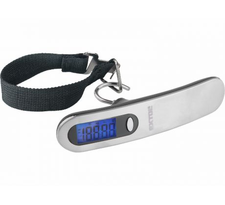 Váha na batožinu digitálna, max. 50kg, ±300g, podsvietený LCD, EXTOL PREMIUM