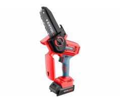 Píla reťazová kompaktná aku Share20V, 1x 2Ah, čepeľ 12cm, EXTOL PREMIUM