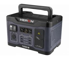 Stanica nabíjacia akumulátorová, 230V/1200W, 921Wh, LiFePo4, USB, HERON