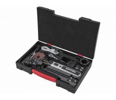 Pero vyrezávacie na polystyrén a spájkovačka akumulátorová, 2Ah, nabíjanie USB-C, príslušentvo, EXTO