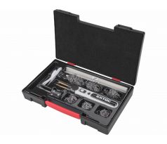 Zváračka sponkovacia na plasty akumulátorová, 2Ah, príslušenstvo, EXTOL PREMIUM