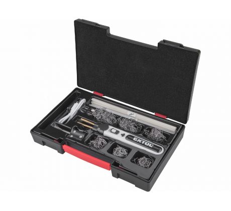 Zváračka sponkovacia na plasty akumulátorová, 2Ah, príslušenstvo, EXTOL PREMIUM