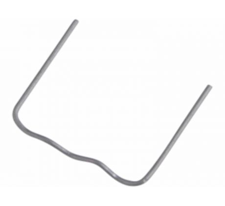 Spona na zošívanie plastov, Ø0,6x15mm, 150ks, vlna malá, EXTOL PREMIUM