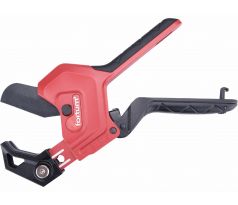 Nožnice na plastové rúrky a hadice, do Ø64mm (2 5/8"), nastaviteľná kovadlina, FORTUM