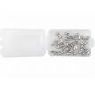 Matice nitovacie oceľové, M3x8mm, 50ks, pozinkované, FORTUM