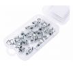 Matice nitovacie oceľové, M3x8mm, 50ks, pozinkované, FORTUM