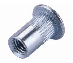 Matice nitovacie oceľové, M4x10mm, 50ks, pozinkované, FORTUM
