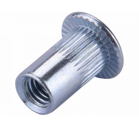 Matice nitovacie oceľové, M4x10mm, 50ks, pozinkované, FORTUM