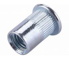 Matice nitovacie oceľové, M10x19mm, 20ks, pozinkované, FORTUM