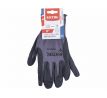 Rukavice nylonové polomáčané v nitrile, 9", EXTOL PREMIUM