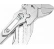 Kliešťový kľúč s hladkými čeľusťami, 180mm, CrV, poniklovaný, FORTUM