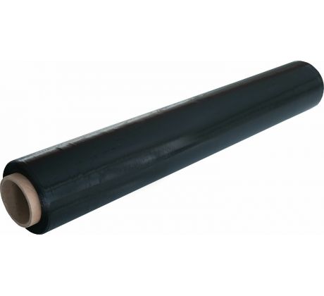Fólia strečová čierna, 500mm, 23µm, 1,6kg, 130m