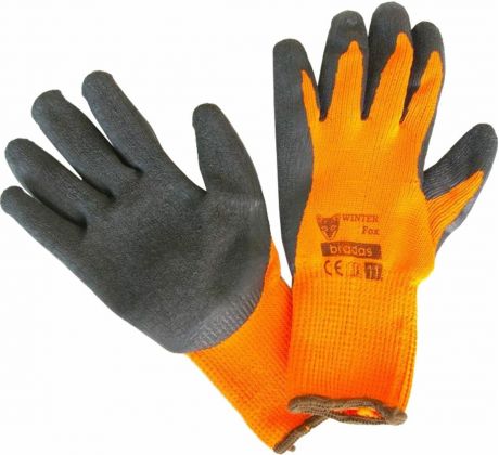 Rukavice bavlna / latex zimné veľkosť 10"
