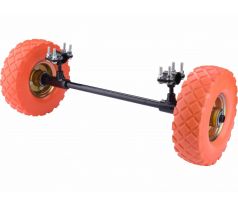 Kolesá prídavné s oskou, pre 402600, 8891590, 8891941, EXTOL PREMIUM