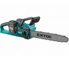 Píla reťazová Share20V, 2x 4Ah, čepeľ 455mm, bezuhlíkový motor, EXTOL INDUSTRIAL