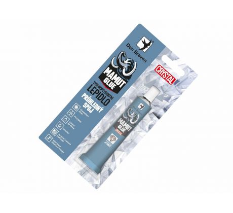 Lepidlo MAMUT 25 ml, transparentné, Den Braven