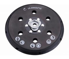 Unášač brúsneho papiera so suchým zipsom, 150mm, pre 8791844, 8791845, EXTOL INDUSTRIAL