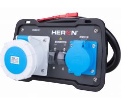 Kábel prepojovaci s panelom, 1x 16A, 1x 32A, pre 8896233, HERON