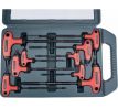 Kľúče Torx s plastovou rukoväťou, 9ks, T10-T50, EXTOL PREMIUM