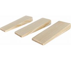 Kliny montážne drevené, 80x25x10-3mm, 20ks