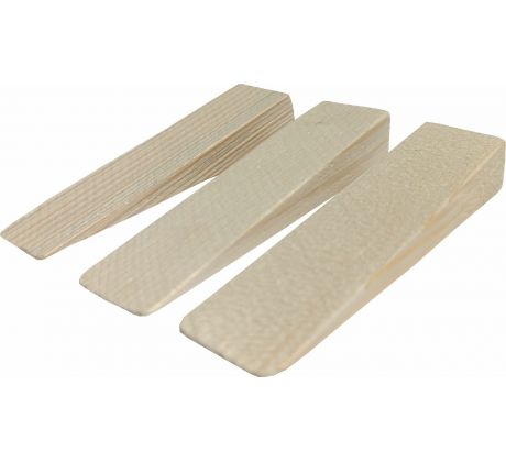 Kliny montážne drevené, 150x25x25-1mm, 8ks