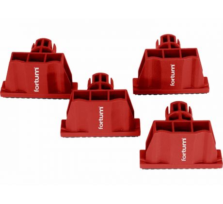Zarážky na uchytenie materiálu pre pracovný stôl, 4ks, uchytenie ø20mm, FORTUM