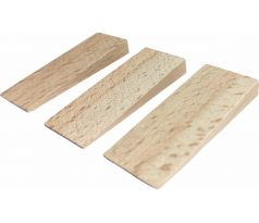 Kliny montážne drevené, 55x20x6-0mm, 20ks