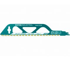 List pílový do chvostovej píly, 305x50x1,5mm, 20 zubov, SK plátky, SK plátky, EXTOL INDUSTRIAL