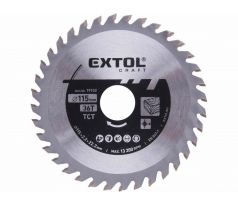 Kotúč pílový s SK plátkami, 115x2,2x22,2mm, 36z, EXTOL CRAFT