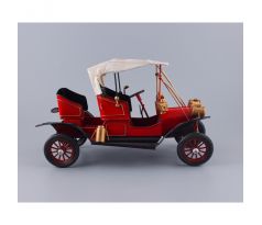 Kovové auto – Vintage otvorený kabriolet