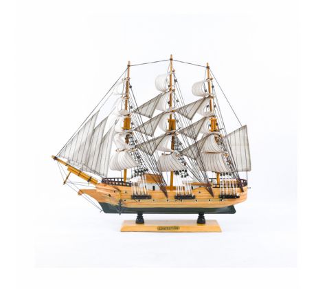 Drevená plachetnica CONFECTION  natural 43 x 47 x 10 cm