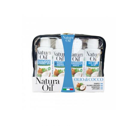 Natura Oil Cestovná Sada s Kokosovým Olejom (4x100ml)